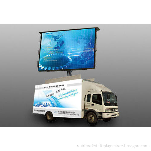 Full Color P8 Truck Mounted Led Screen Board Advertising Billboard